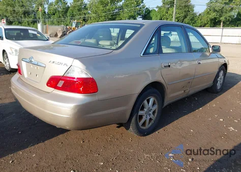 2004 Toyota Avalon Xl z USA, uszkodzony, nr VIN 4T1BF28B94U369328